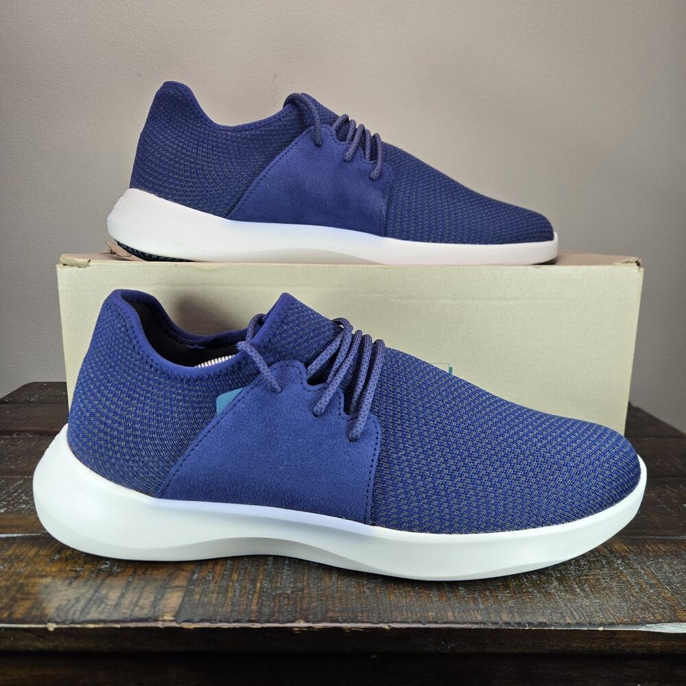 Vessi Everyday Classic Mens Size 13 Waterproof Shoes Sneakers Marine Blue